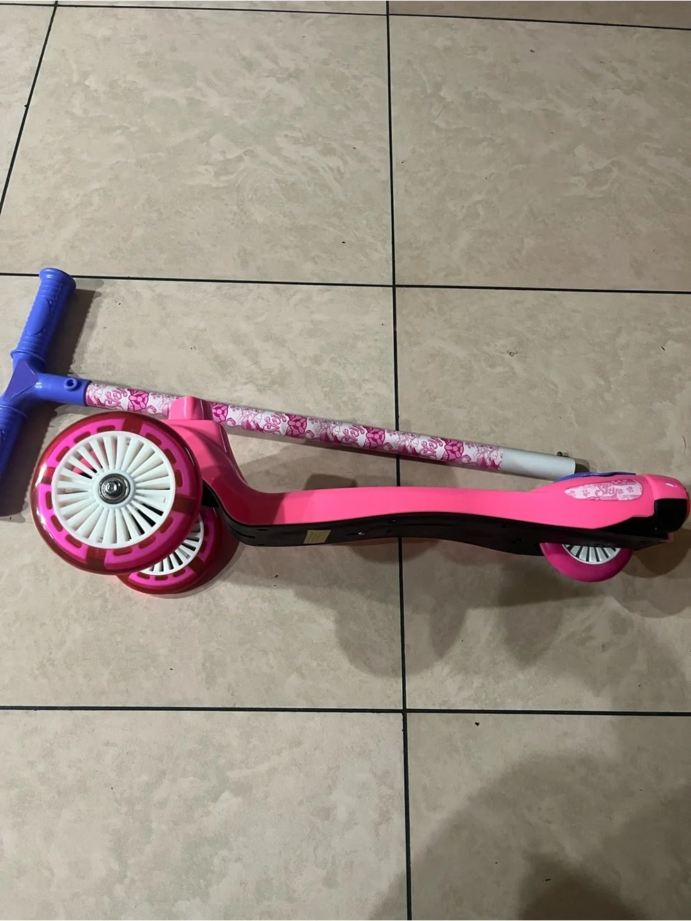Pink Paw Patrol Kick Scooter for Kids